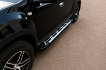 Renault Duster 2008–2017 Side Steps Sunrise (2 pcs, Aluminum) photo 1