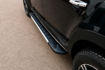 Renault Duster 2008–2017 Side Steps RedLine V1 (2 pcs, Aluminum) photo 1