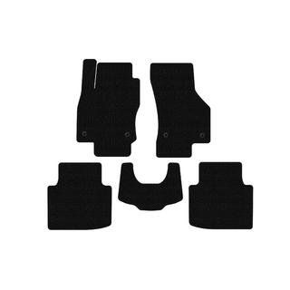 Rubber floor mats Carsuit (with paw, black) Skoda Superb 2015-2024 photo 1