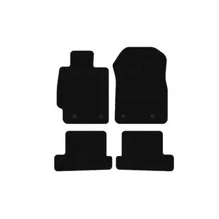 Rubber floor mats Carsuit (Coupe, black)