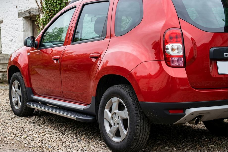 Renault Duster 2008–2017 Side Steps Duru (2 pcs, Aluminum) Image
