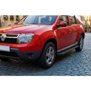 Side Steps Bosphorus Black (2 pcs, Aluminum) Renault Duster 2008–2017 photo 1