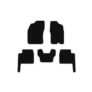 Rubber Floor Mats Carsuit (Black) photo 1