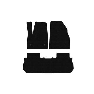 Rubber floor mats Carsuit (2 rows, 2017-2019, black) photo 1