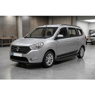 Side Steps Allmond Black (2 pcs, Aluminum) Renault Lodgy 2013-2022 photo 1