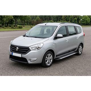 Side Steps Line (2 pcs, Aluminum) Renault Lodgy 2013-2022 photo 1