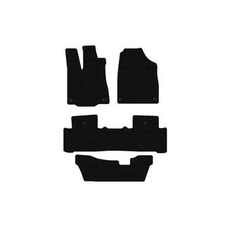 Rubber floor mats Carsuit (3 rows, black) Acura MDX 2013-2020 photo 1