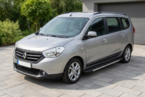 Renault Lodgy 2013-2022 Side Steps Duru (2 pcs, Aluminum) photo 1