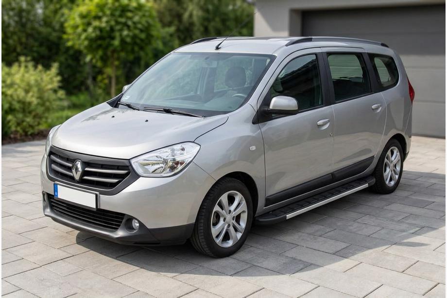 Renault Lodgy 2013-2022 Side Steps Duru (2 pcs, Aluminum) Image
