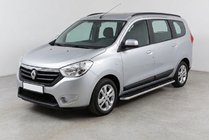 Renault Lodgy 2013-2022 Side Steps Maydos V1 (2 pcs, Aluminum & Stainless Steel) photo 1