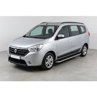 Side Steps Maydos V1 (2 pcs, Aluminum & Stainless Steel) Renault Lodgy 2013-2022 photo 1