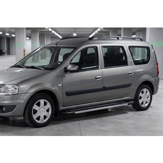 Side Steps RedLine V1 (2 pcs, Aluminum) Dacia Logan MCV 2004-2014 photo 1