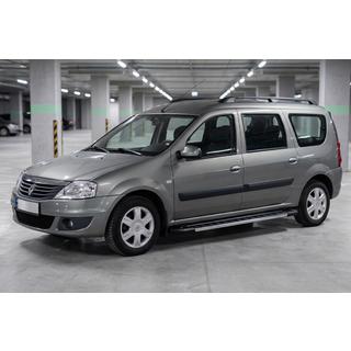 Side Steps RedLine V1 (2 pcs, Aluminum) Dacia Logan MCV 2004-2014 photo 3
