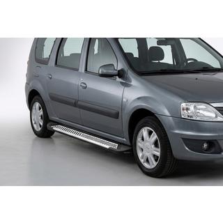 Side Steps Line (2 pcs, Aluminum) Dacia Logan MCV 2004-2014 photo 1