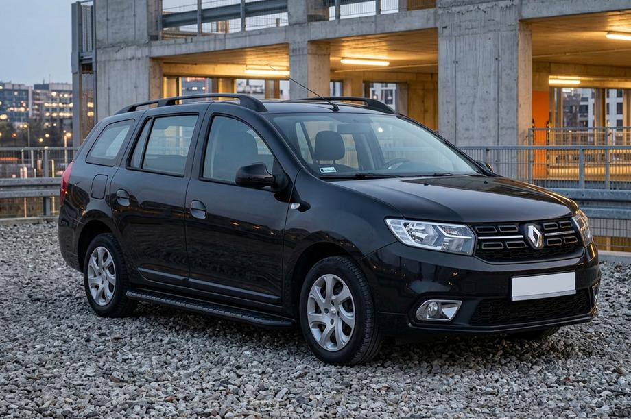 Dacia Logan MCV 2013-2020 Side Steps Bosphorus Black (2 pcs, Aluminum) Image