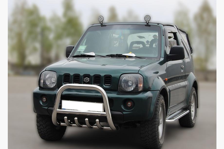 Suzuki Jimny 1998-2018 Bull Bar F2-01 (Stainless Steel) Photo 3