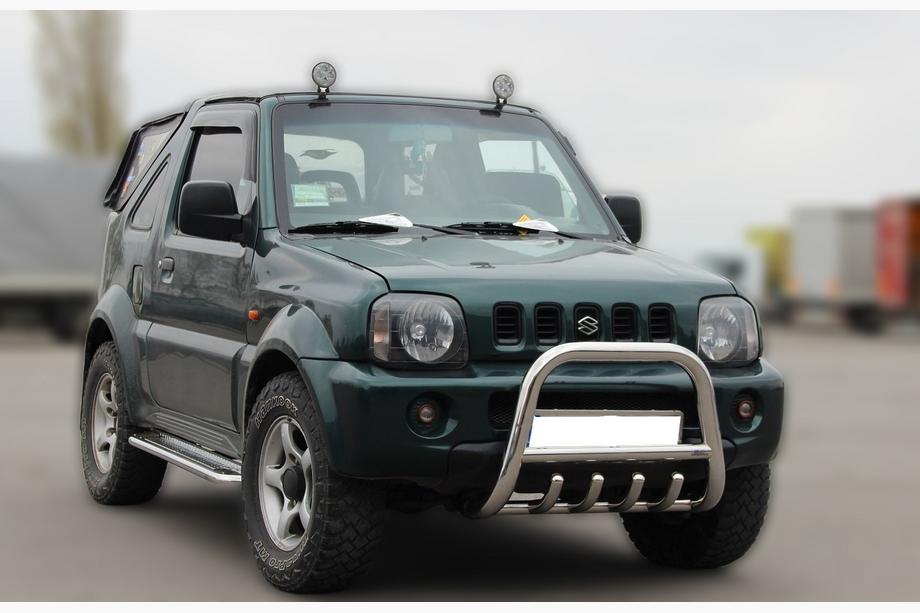 Suzuki Jimny 1998-2018 Bull Bar F2-01 (Stainless Steel) Photo 2