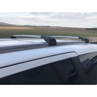 Roof rack (cross bars) for integrated roof rails lockable WingCarrier V2 (2 pcs) Renault Lodgy 2013-2022 photo 1