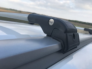 Dacia Lodgy 2012-2022 Roof rack (cross bars) for integrated roof rails lockable WingCarrier V2 (2 pcs) Gray photo 19