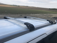 Dacia Lodgy 2012-2022 Roof rack (cross bars) for integrated roof rails lockable WingCarrier V2 (2 pcs) Gray photo 1