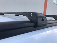 Dacia Lodgy 2012-2022 Roof rack (cross bars) for integrated roof rails lockable WingCarrier V2 (2 pcs) Gray photo 22