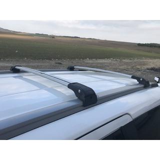 Roof rack (cross bars) for integrated roof rails lockable WingCarrier V2 (2 pcs) Dacia Lodgy 2012-2022 photo 1