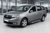 Renault Logan MCV 2013-2022 Side Steps Sunrise (2 pcs, Aluminum) photo 1