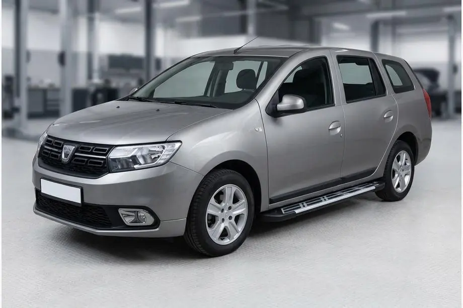 Renault Logan MCV 2013-2022 Side Steps Sunrise (2 pcs, Aluminum) Image