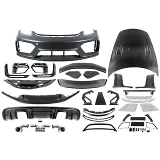 GT4RS body kit set (polypropylene + carbon) photo 1