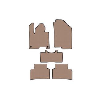 Rubber Floor Mats Carsuit (Beige) Kia Sportage 2021- photo 1