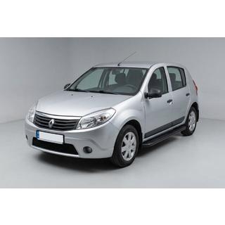 Side Steps Bosphorus Black (2 pcs, Aluminum) Renault Sandero 2007-2013 photo 1