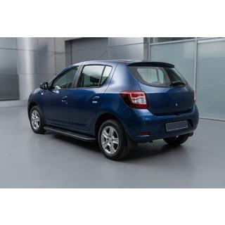 Side Steps Bosphorus Black (2 pcs, Aluminum) Dacia Sandero 2013-2020 photo 1