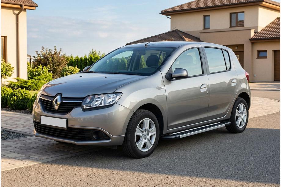 Renault Sandero 2013-2022 Side Steps RedLine V1 (2 pcs, Aluminum) Image