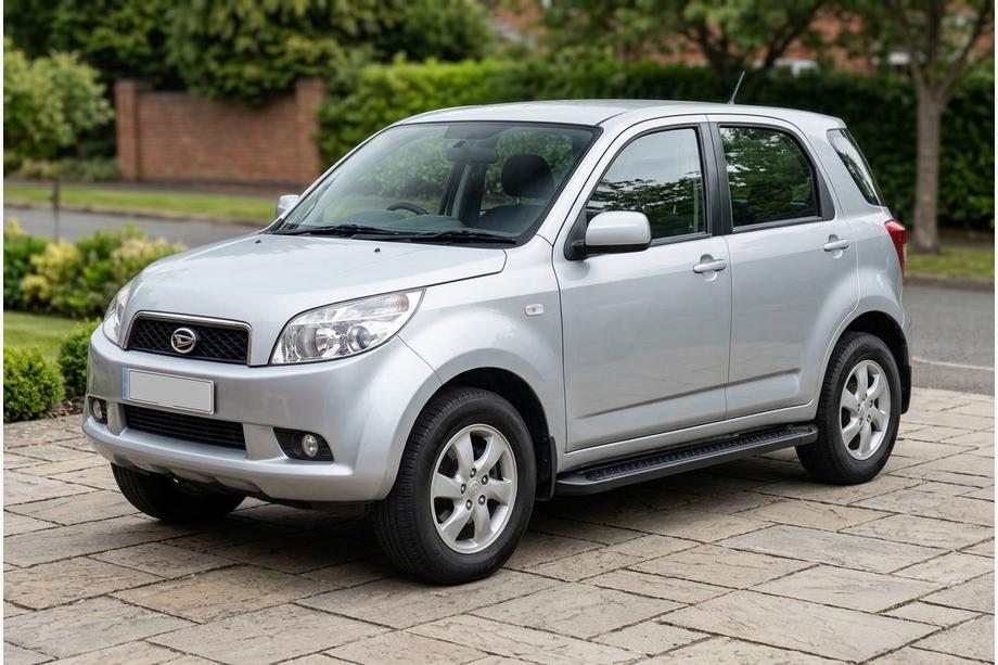Daihatsu Terios 2006-2017 Side Steps Allmond Black (2 pcs, Aluminum) Photo 1
