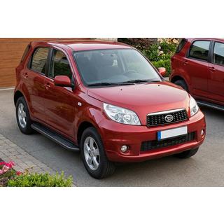 Side Steps Bosphorus Black (2 pcs, Aluminum) Daihatsu Terios 2006-2017 photo 2