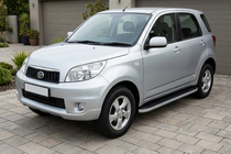 Daihatsu Terios 2006-2017 Side Steps Tayga Grey (2 pcs, Aluminum) photo 1