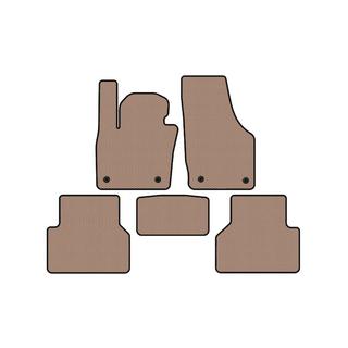 Rubber Floor Mats Carsuit (Beige) Audi Q3 2011-2019 photo 1