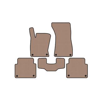 Rubber Floor Mats Carsuit (Short, Beige) photo 1