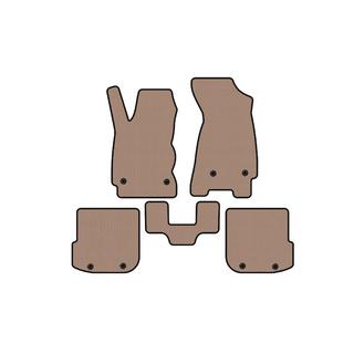 Rubber floor mats Carsuit (Avant, beige) Audi A4 B5 1994–2001 photo 1