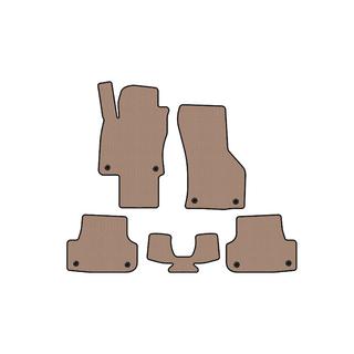 Rubber floor mats Carsuit (for E-tron, Sportback, beige) Audi A3 2012-2020 photo 1