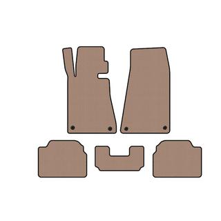 Rubber Floor Mats Carsuit (Beige) BMW 5 Series E34 1988-1995 photo 1