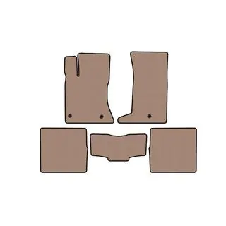 Rubber Floor Mats Carsuit (beige) photo 1