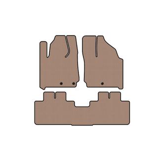 Rubber Floor Mats Carsuit (beige) Cadillac SRX 2010-2016 photo 1