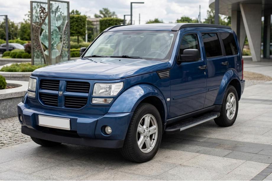 Dodge Nitro 2006-2011 Side Steps Duru (2 pcs, Aluminum) Image