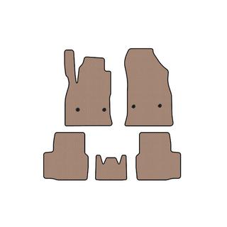 Rubber floor mats Carsuit (SD, beige) Chevrolet Cruze 2016-2019 photo 1