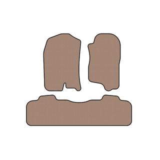 Rubber Floor Mats Carsuit (2 Rows, 2007-2014, Beige) Chevrolet Tahoe 2007-2014 photo 1