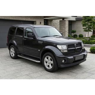 Side Steps Maydos V1 (2 pcs, Aluminum & Stainless Steel) Dodge Nitro 2006-2011 photo 1