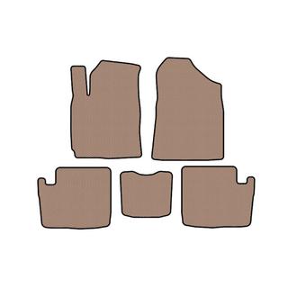 Rubber floor mats Carsuit (2005-2009, beige) Chery Tiggo 1 2005-2016 photo 1