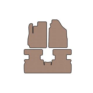 Rubber floor mats Carsuit (2 rows, beige) photo 1