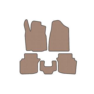 Rubber floor mats Carsuit (2004-2006, beige) Chrysler Sebring II 2001-2006 photo 1
